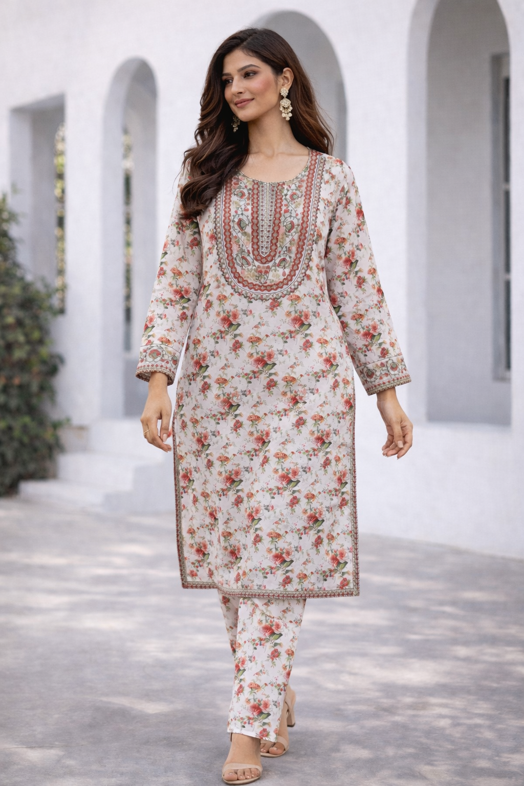 2 Piece Lawn Suit (TR1230)