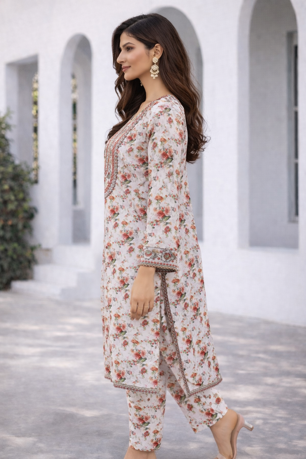 2 Piece Lawn Suit (TR1230)