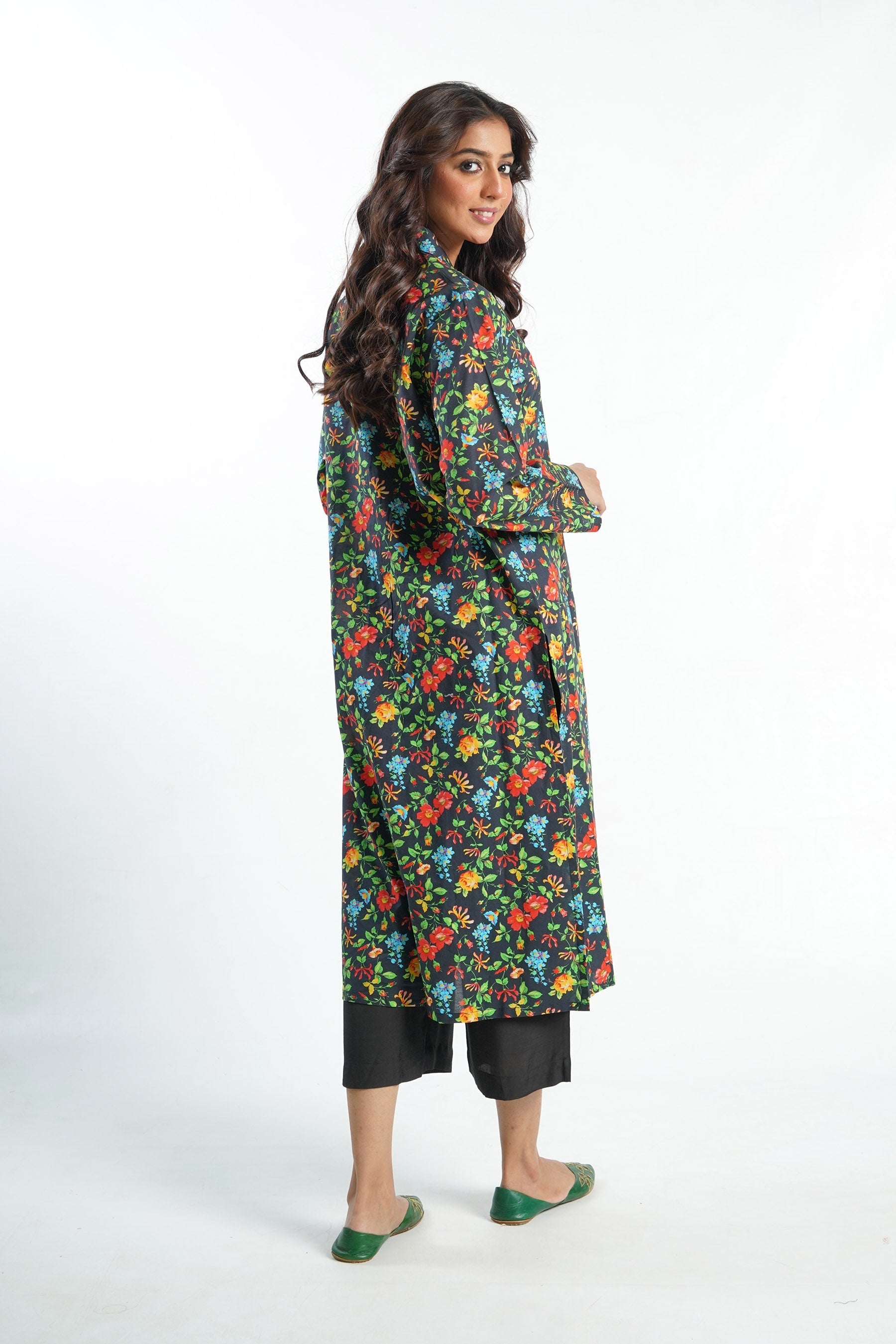 1 Piece Printed Cambric Top (TR0889)