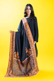 Morris Shawl in Multi coloured Pak Raw Silk fabric