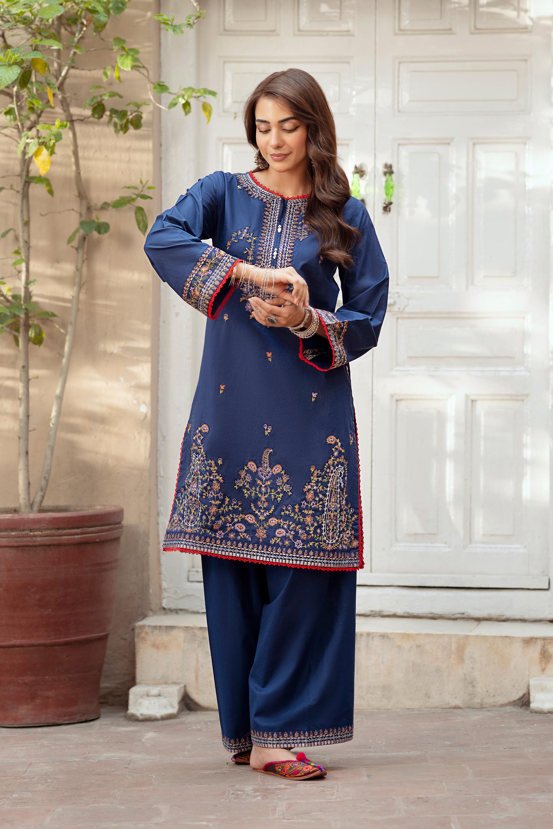 2 Piece Lawn Suit (CR3434)