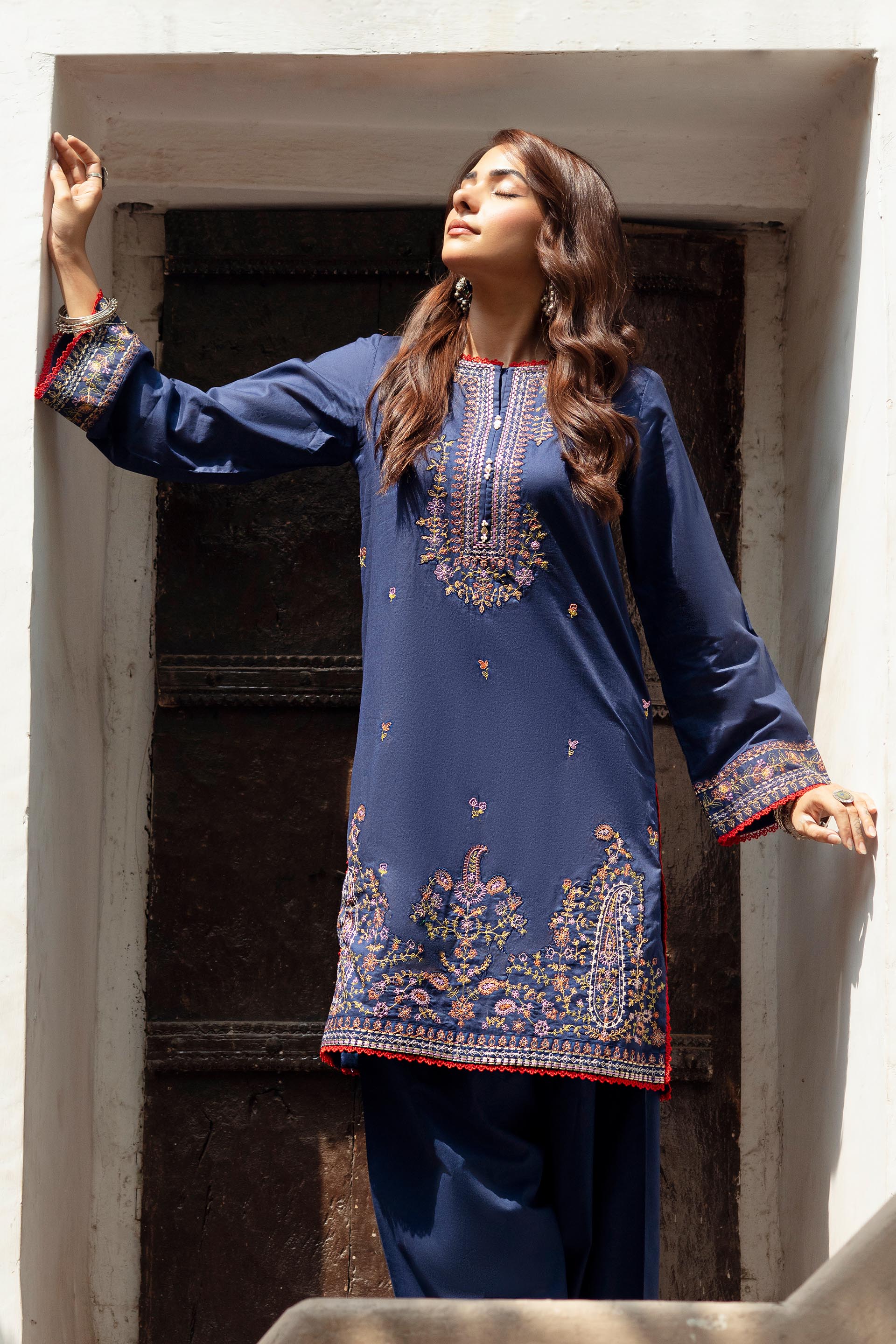 2 Piece Lawn Suit (CR3434)