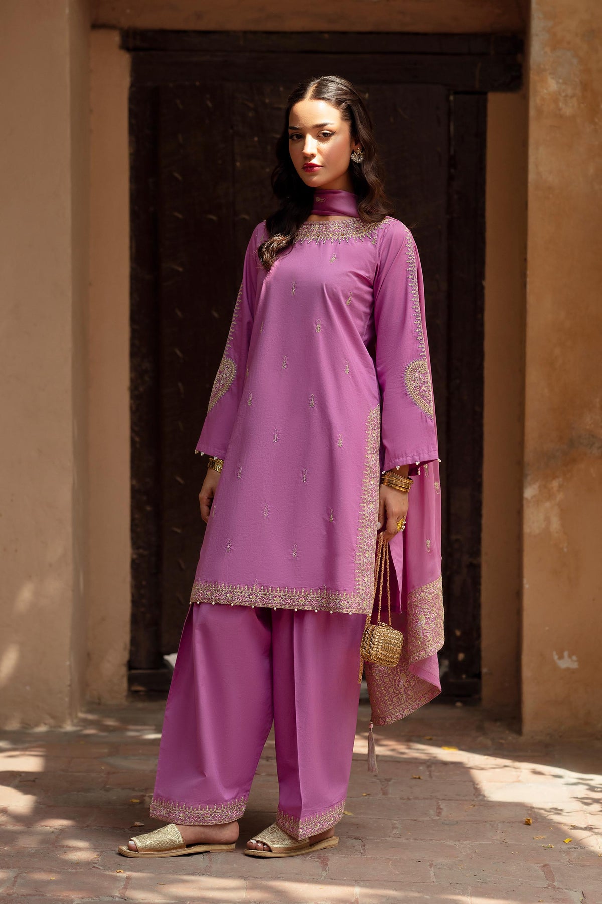 3 Piece Suit Cambric Suit (CP0011)