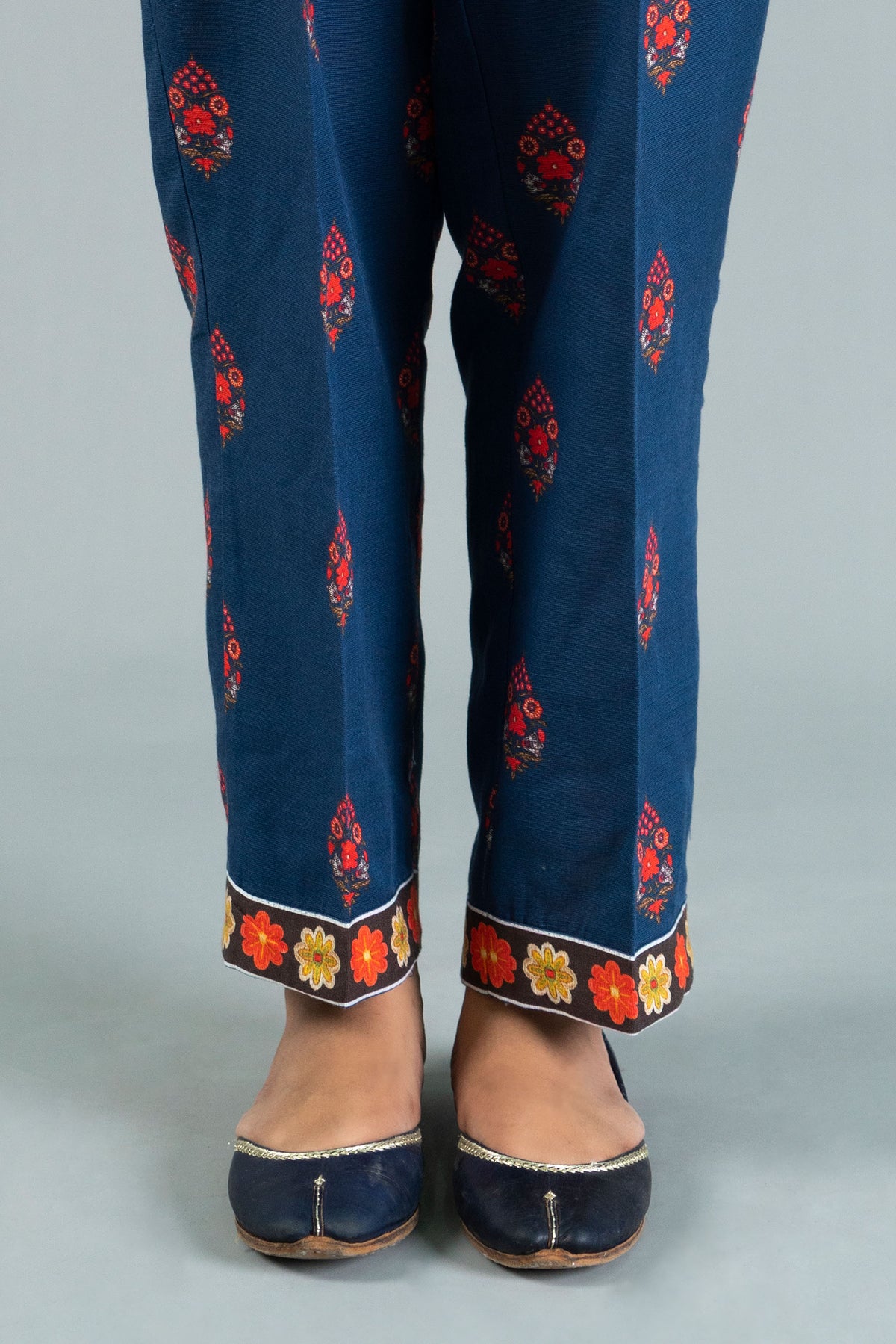 Discover Timeless Style: Mughal Pannel Coo Trouser in Multi Slub ...