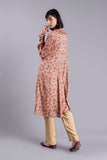 Black Frock 1 in Multi coloured Pak Raw Silk fabric 3