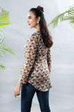 Summer Gaze: 1 Piece Top in Multi Printed Lawn (TR0936)