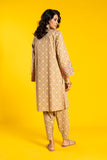 Ethnic Block 1 in Beige coloured Printed Cambric fabric 4