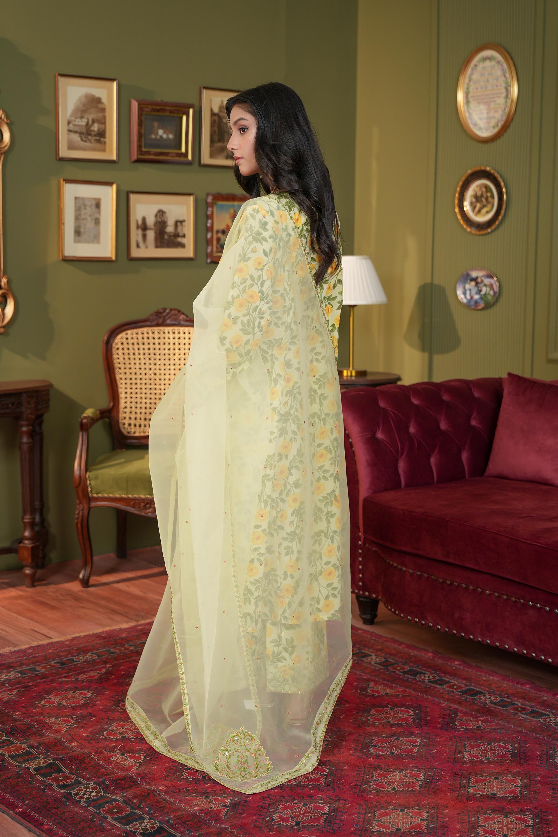 3 Piece Suit Lawn Suit (TR1227)