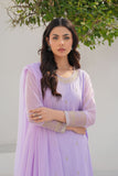 Rivayat E Bahar: 3 Piece Suit Suit in Lilac Chiffon (FP0001)