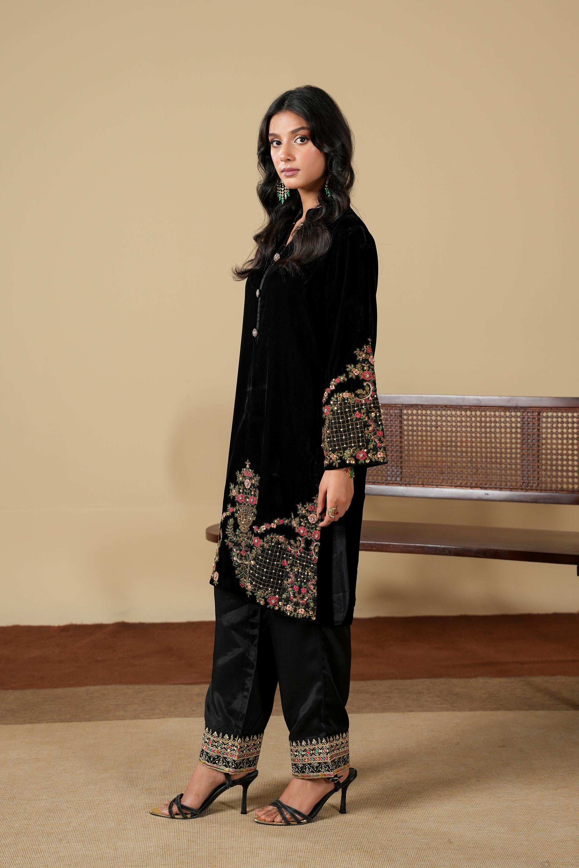 1 Piece Velvet Top (FR0984)