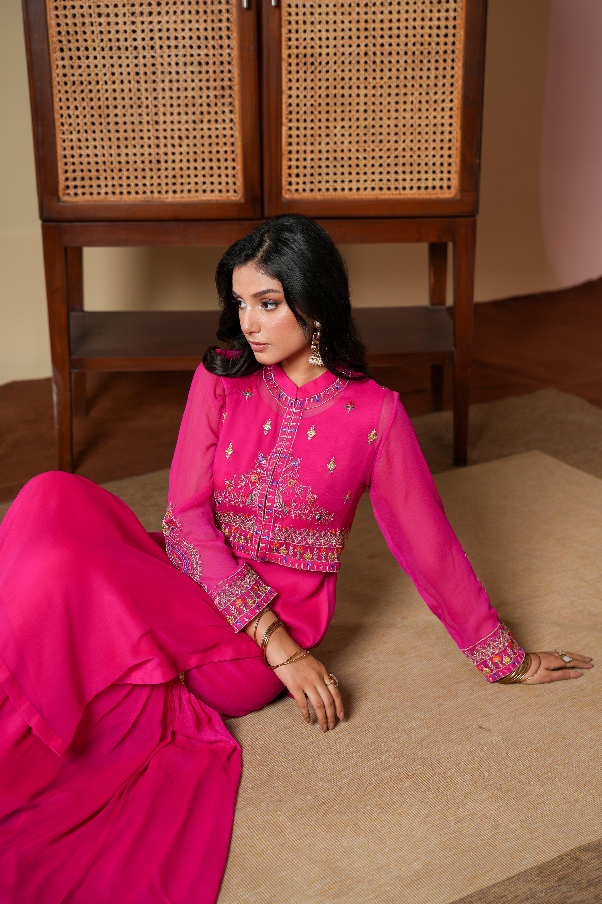 2 Piece Chiffon Shirt (FR1042)