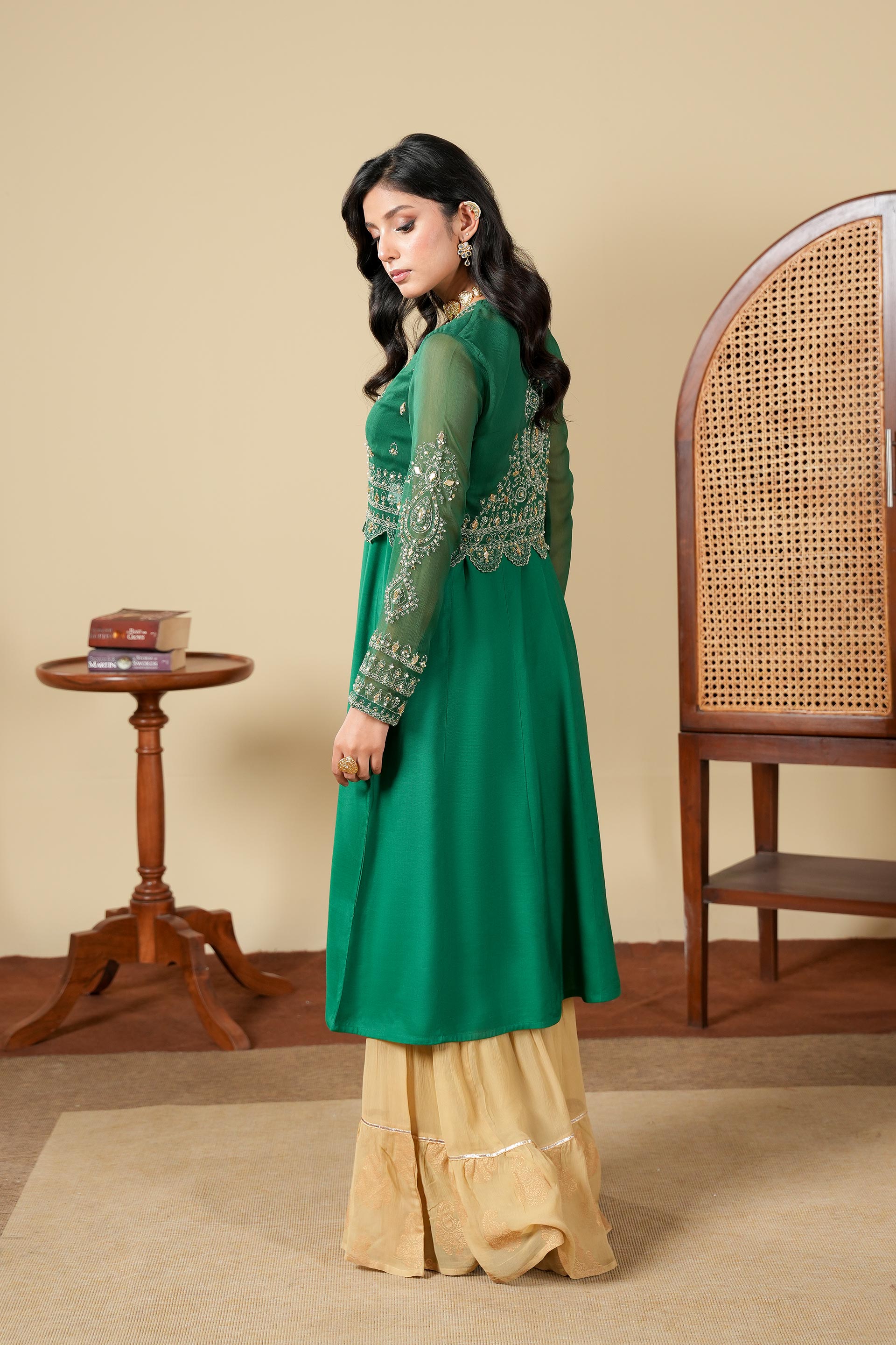 2 Piece Chiffon Top (FR1052)