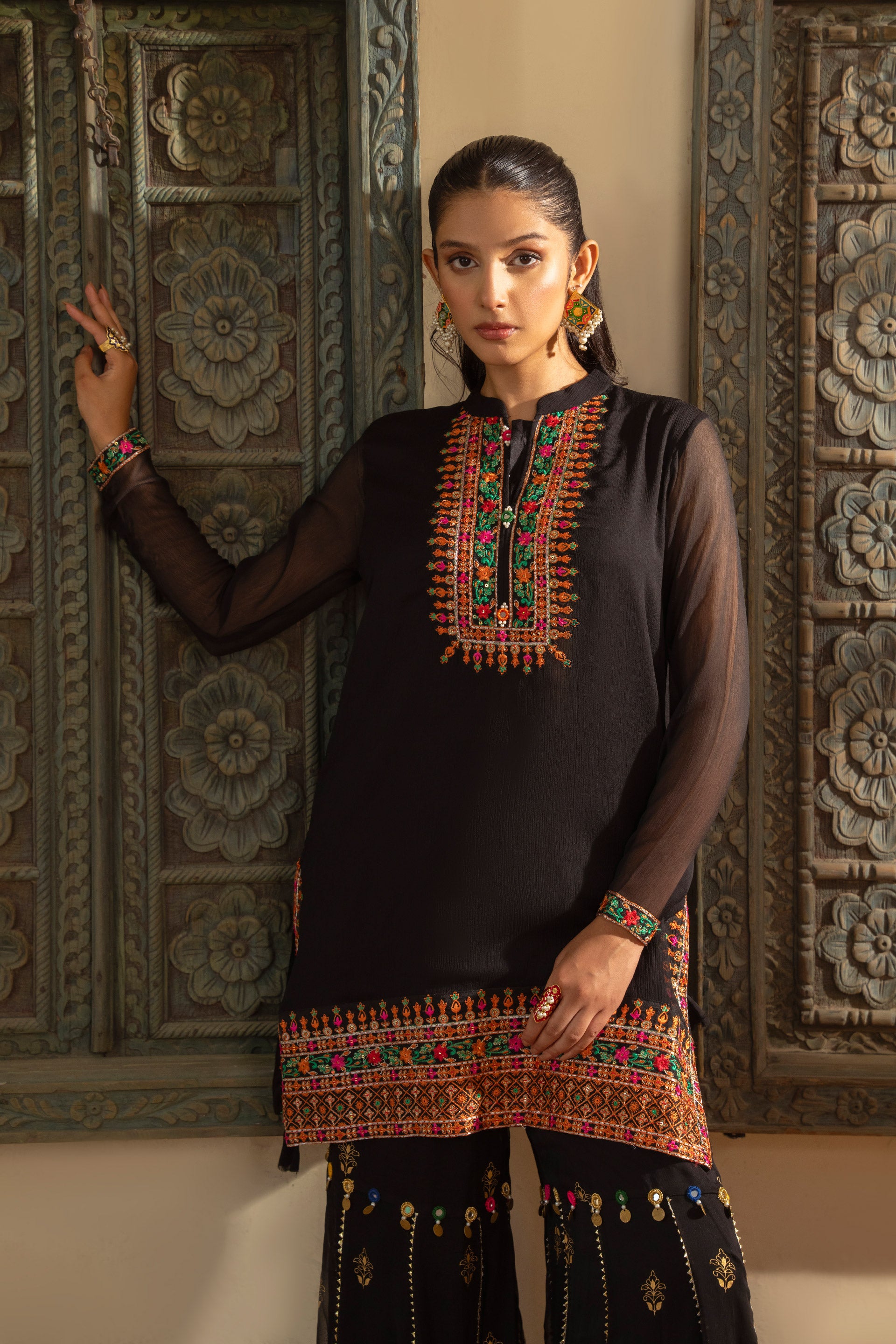 1 Piece Chiffon Top (FR1054)