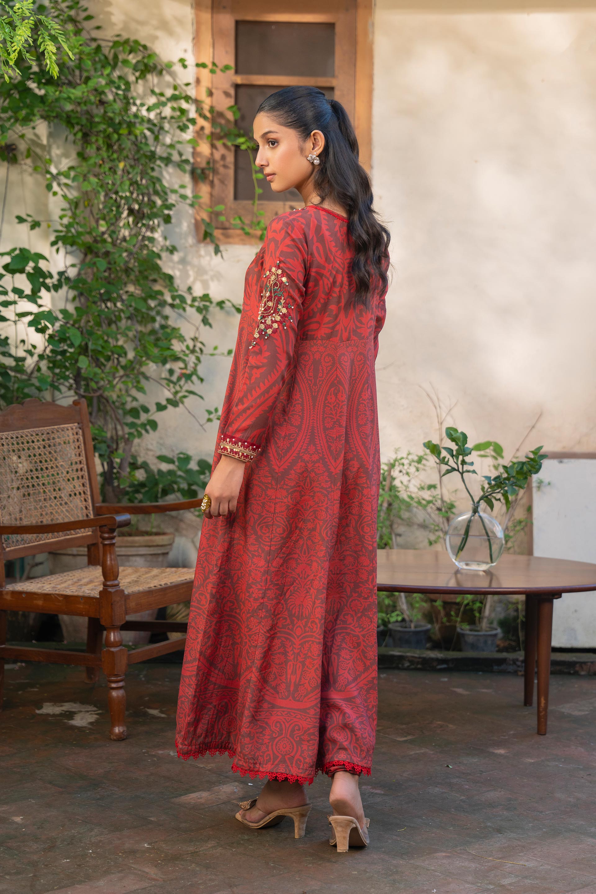 2 Piece Raw Silk Suit (FR1057)