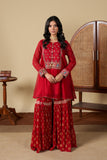 1 Piece Chiffon Frock (FR1058)