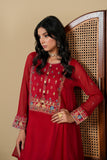1 Piece Chiffon Frock (FR1058)