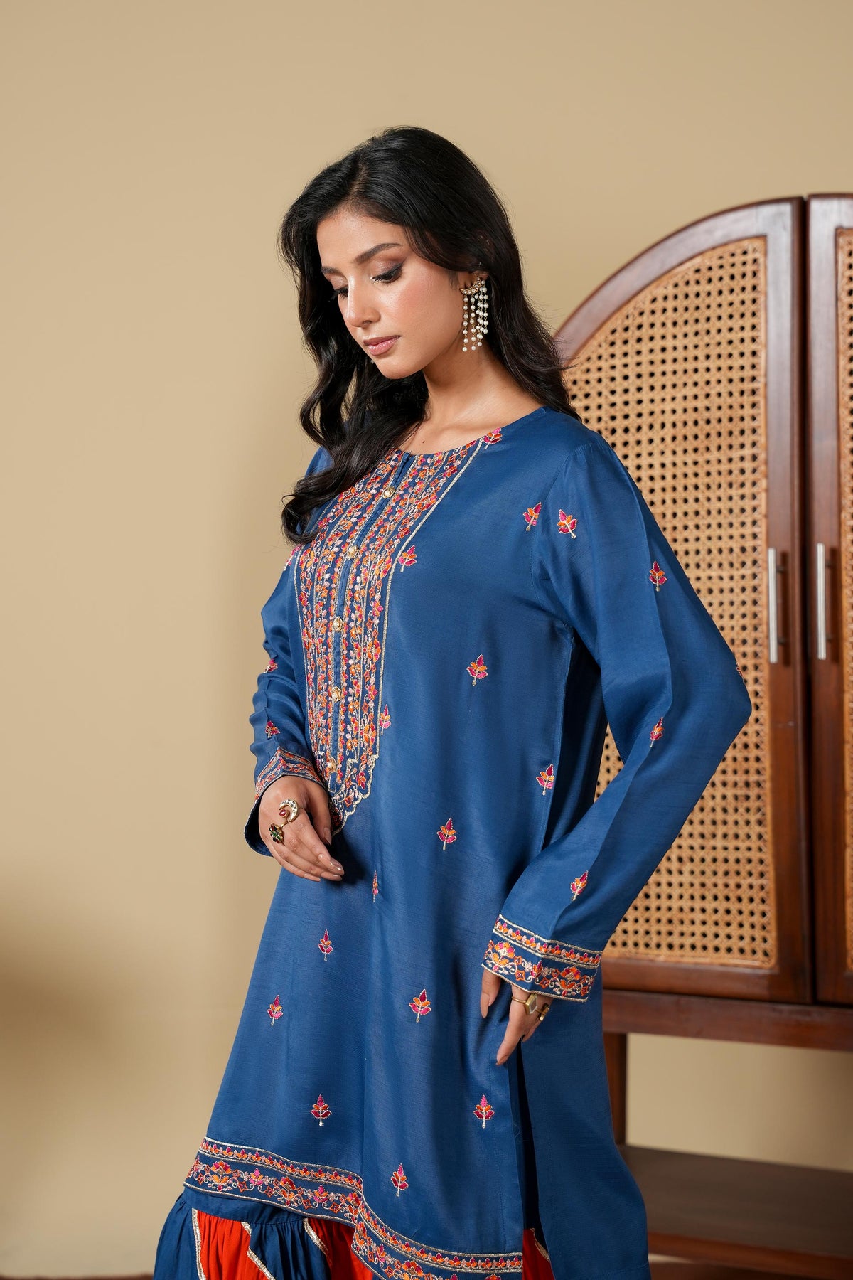 1 Piece Raw Silk Top (FR1060)
