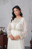 2 Piece Chiffon Frock (FR1073)