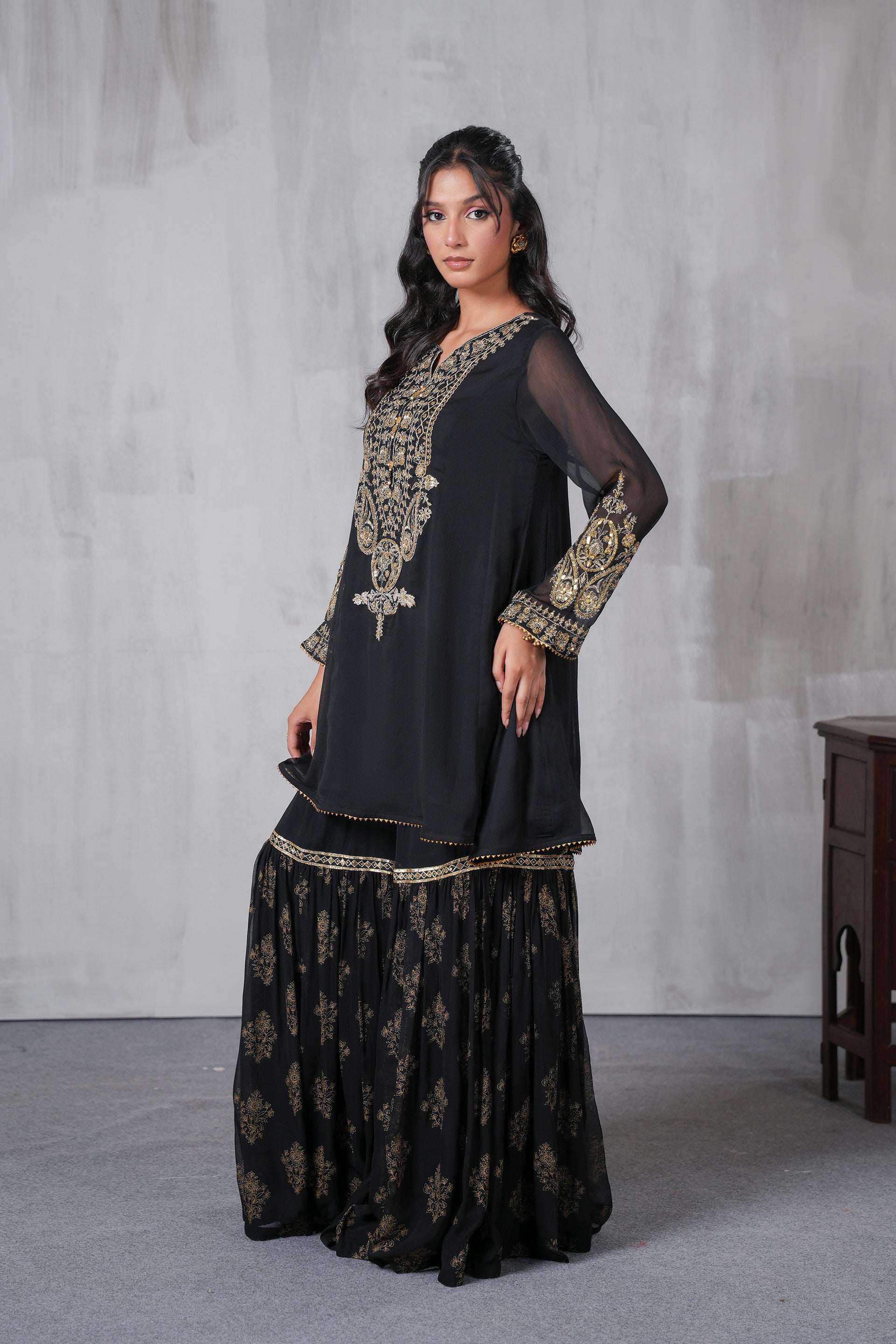 1 Piece Chiffon Top (FR1084)