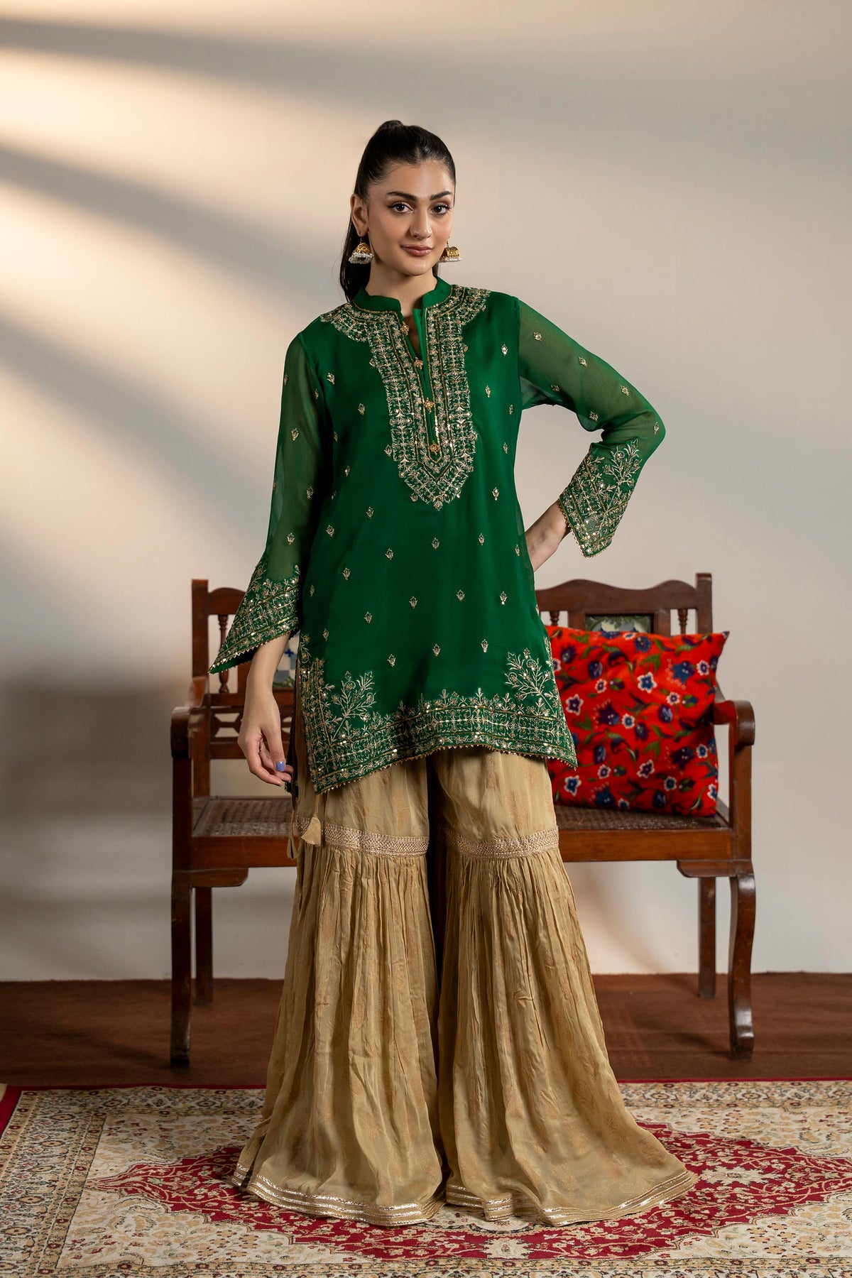 1 Piece Chiffon Top (FR1088)