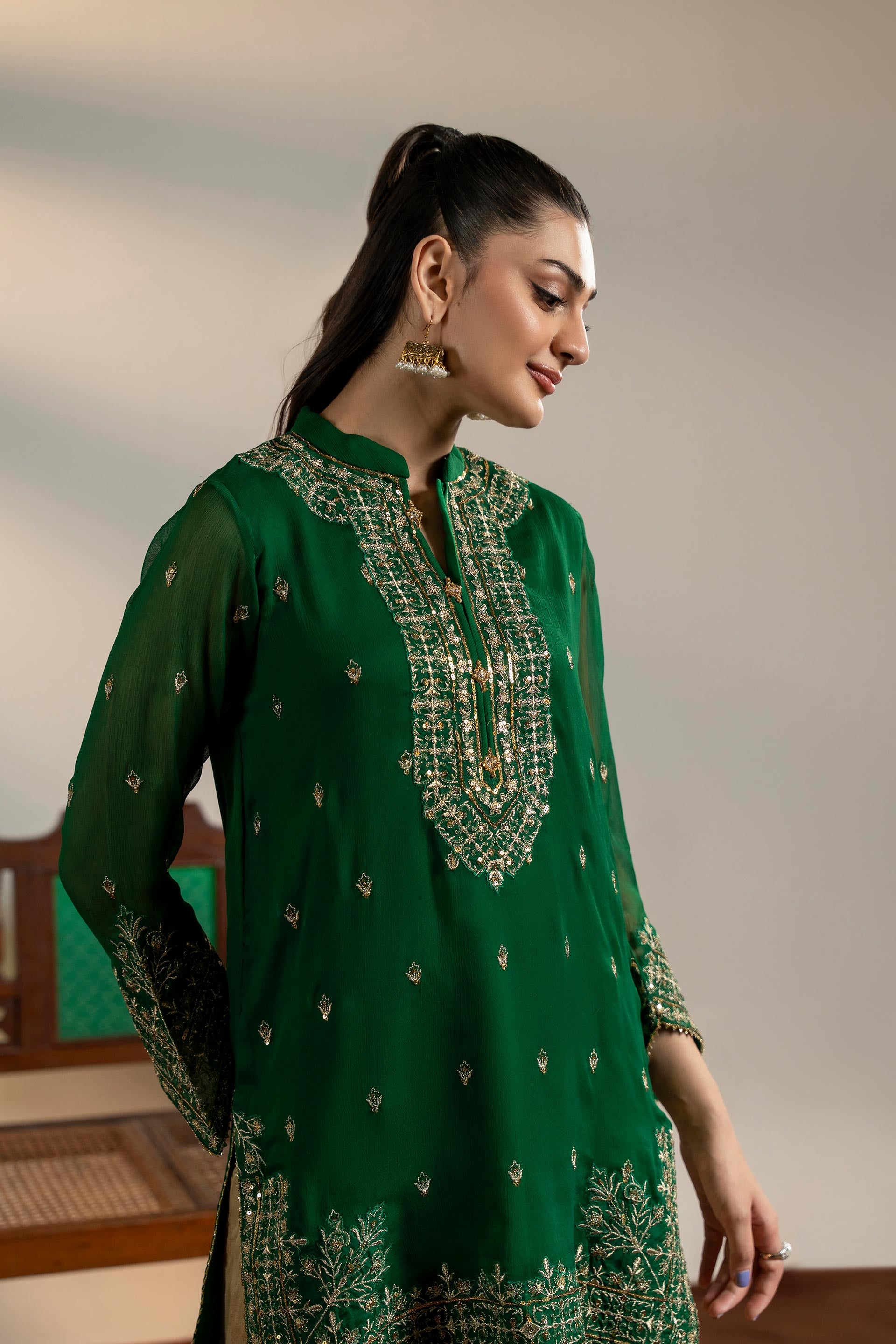 1 Piece Chiffon Top (FR1088)