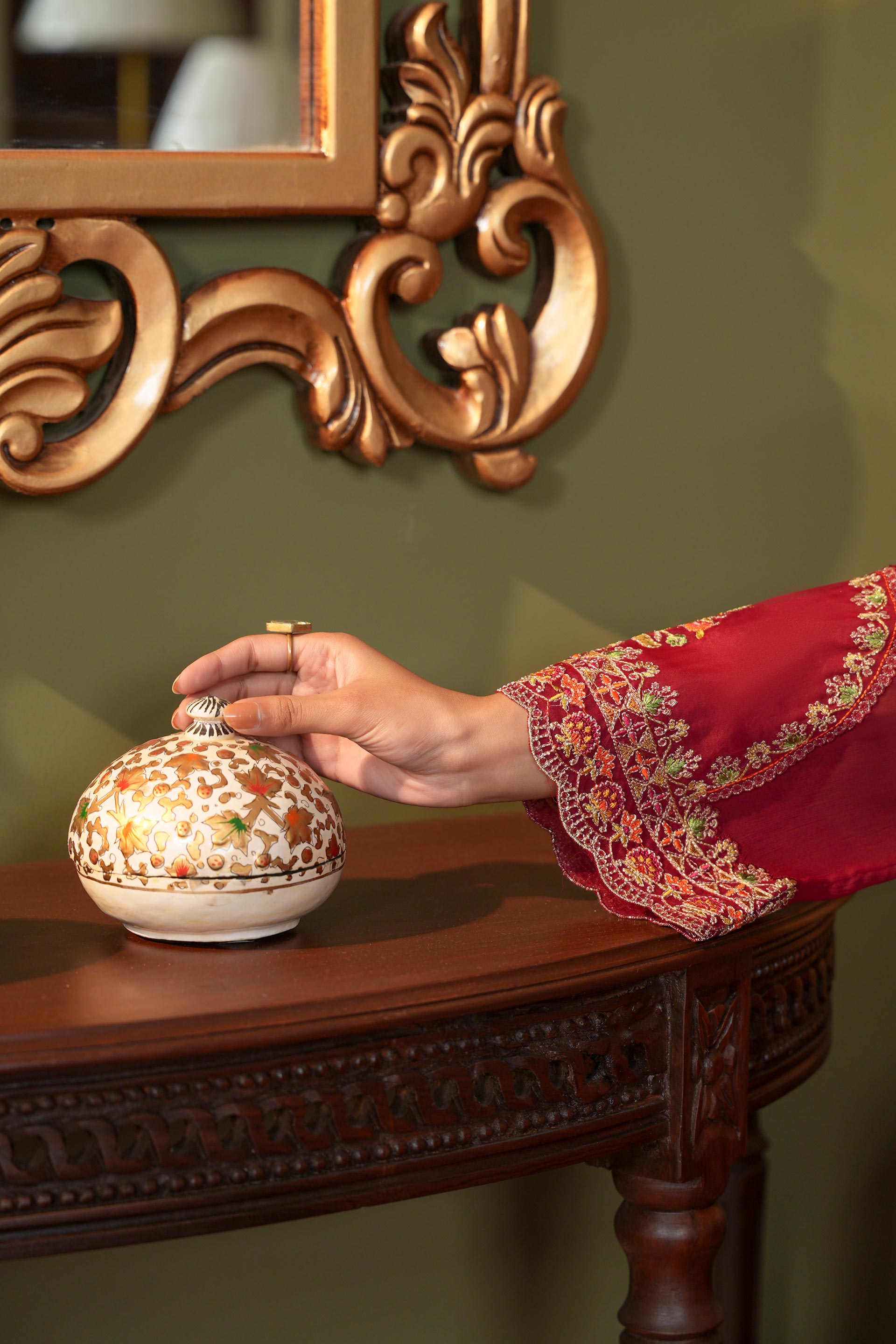 3 Piece Suit Chiffon Suit (FR1099)