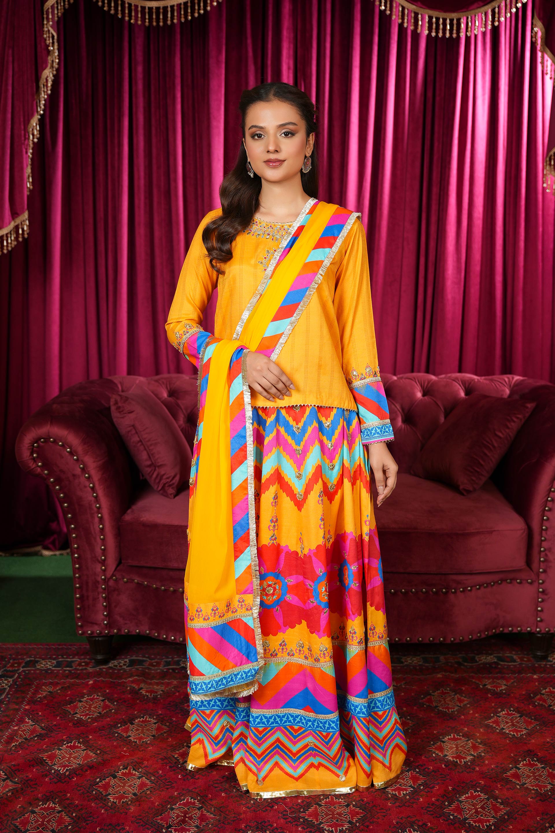 3 Piece Suit Raw Silk Suit (FR1101)