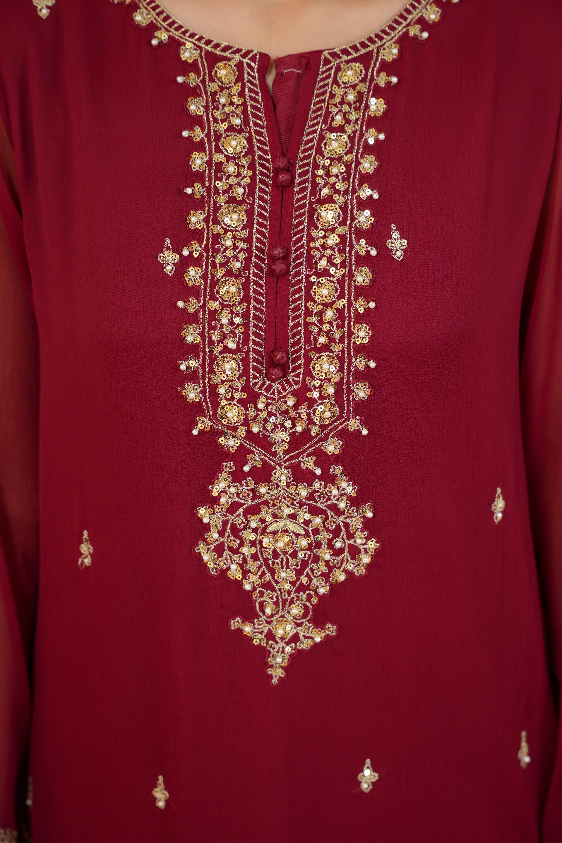 1 Piece Chiffon Top (FR1112)