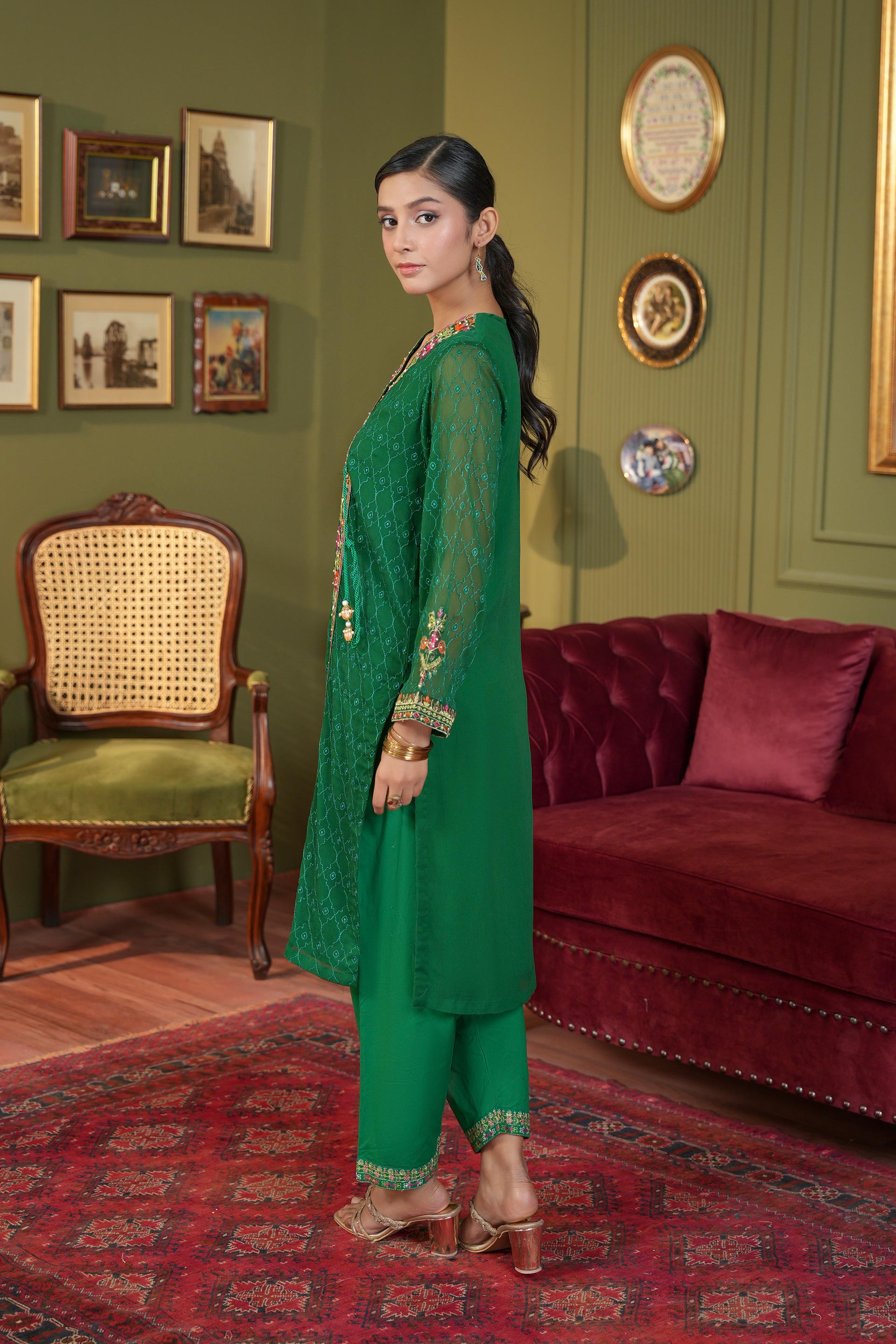 1 Piece Chiffon Top (FR1114)