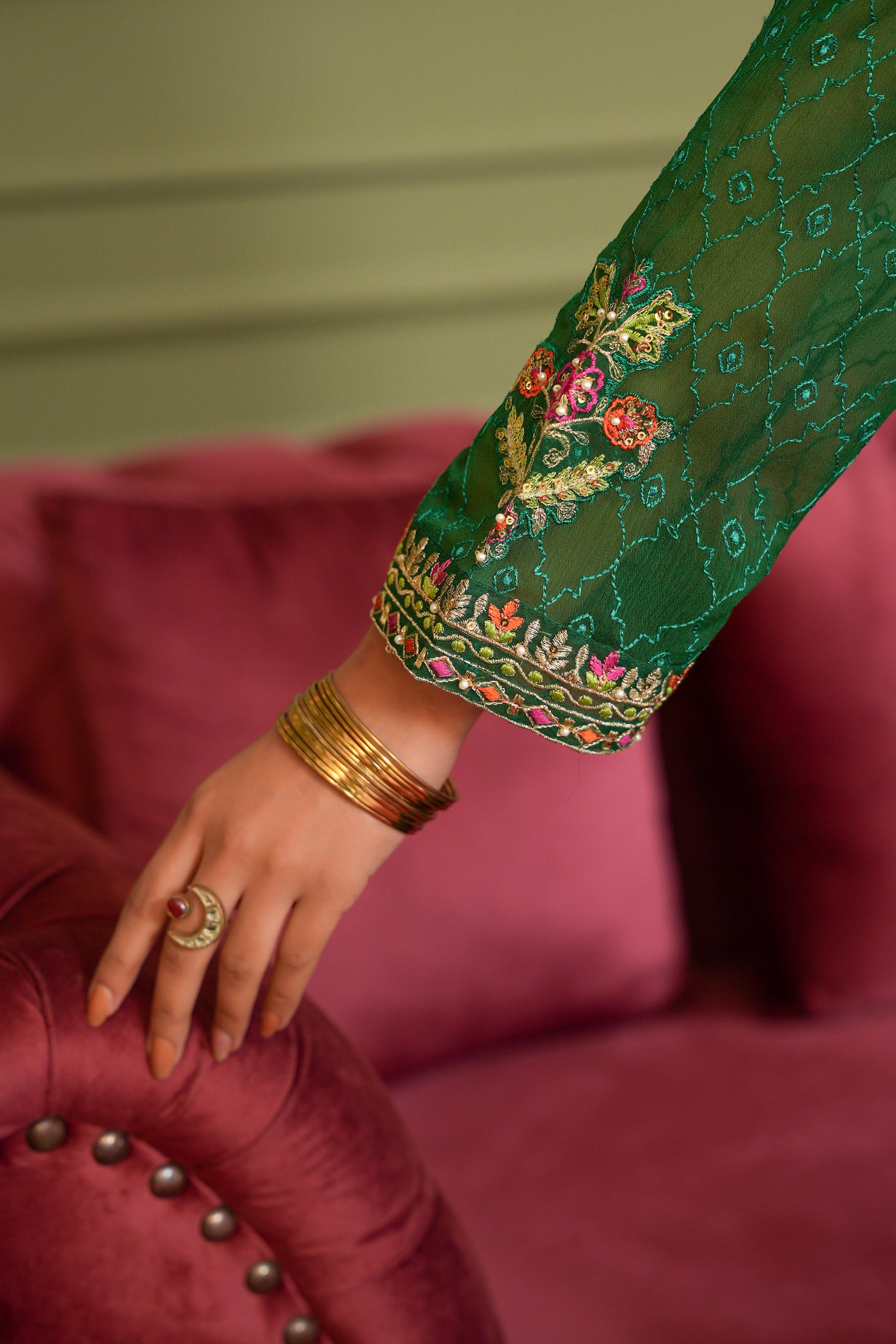 1 Piece Chiffon Top (FR1114)