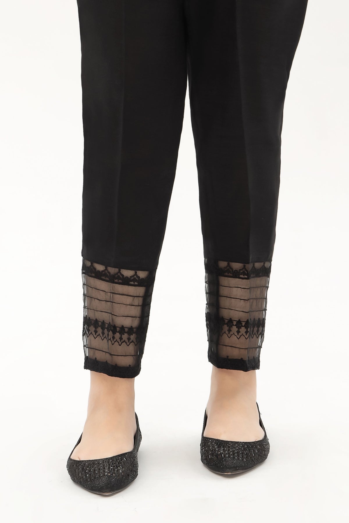 1 Piece Raw Silk Trouser (FZ0786)