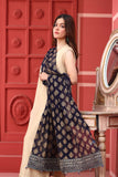 Daariyan: 1 Piece Dupatta in Navy Blue Chiffon (FZ0795)