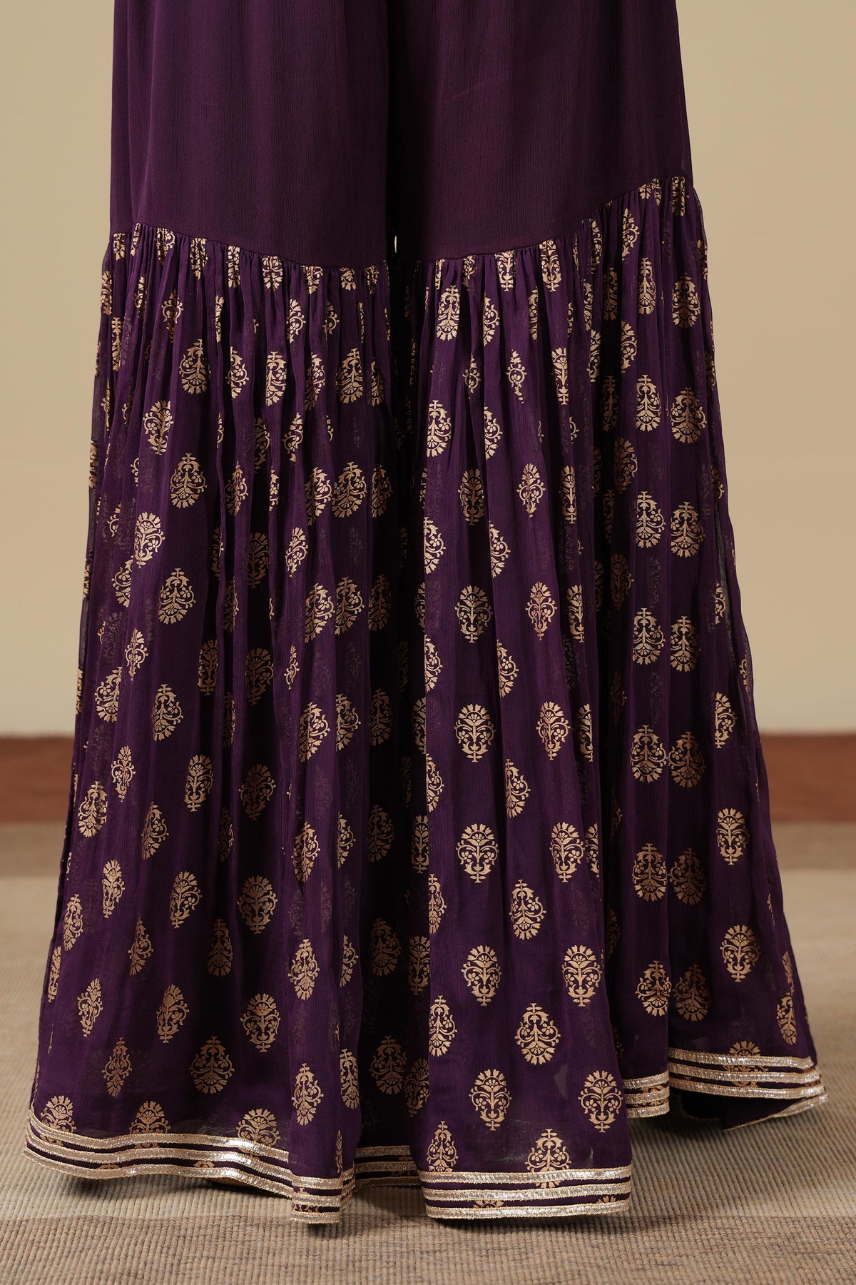 1 Piece Chiffon Gharara (FZ0890)