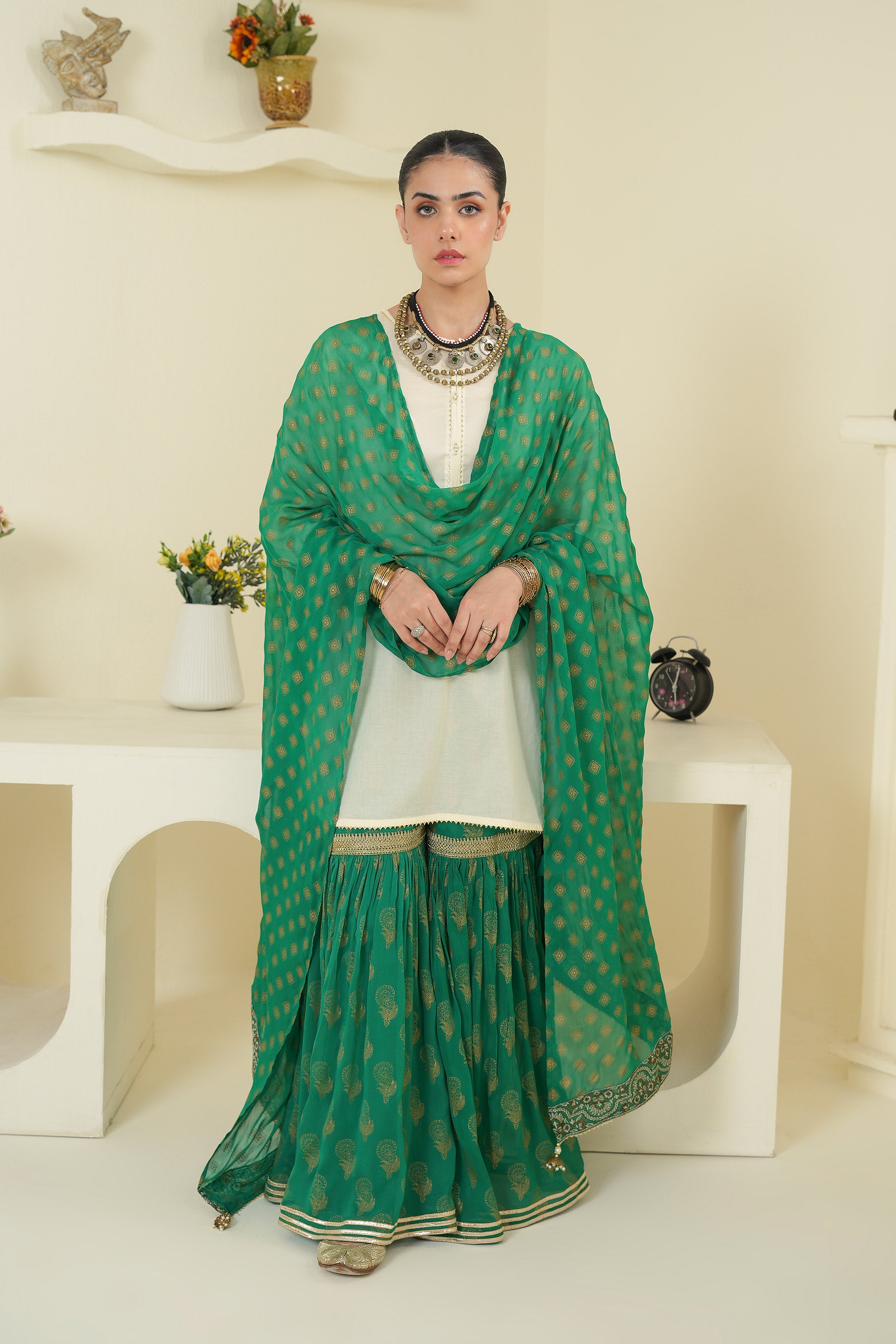 1 Piece Chiffon Dupatta (FZ0907)