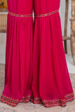 1 Piece Chiffon Gharara (FZ0925)