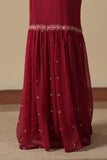 1 Piece Chiffon Gharara (FZ0930)