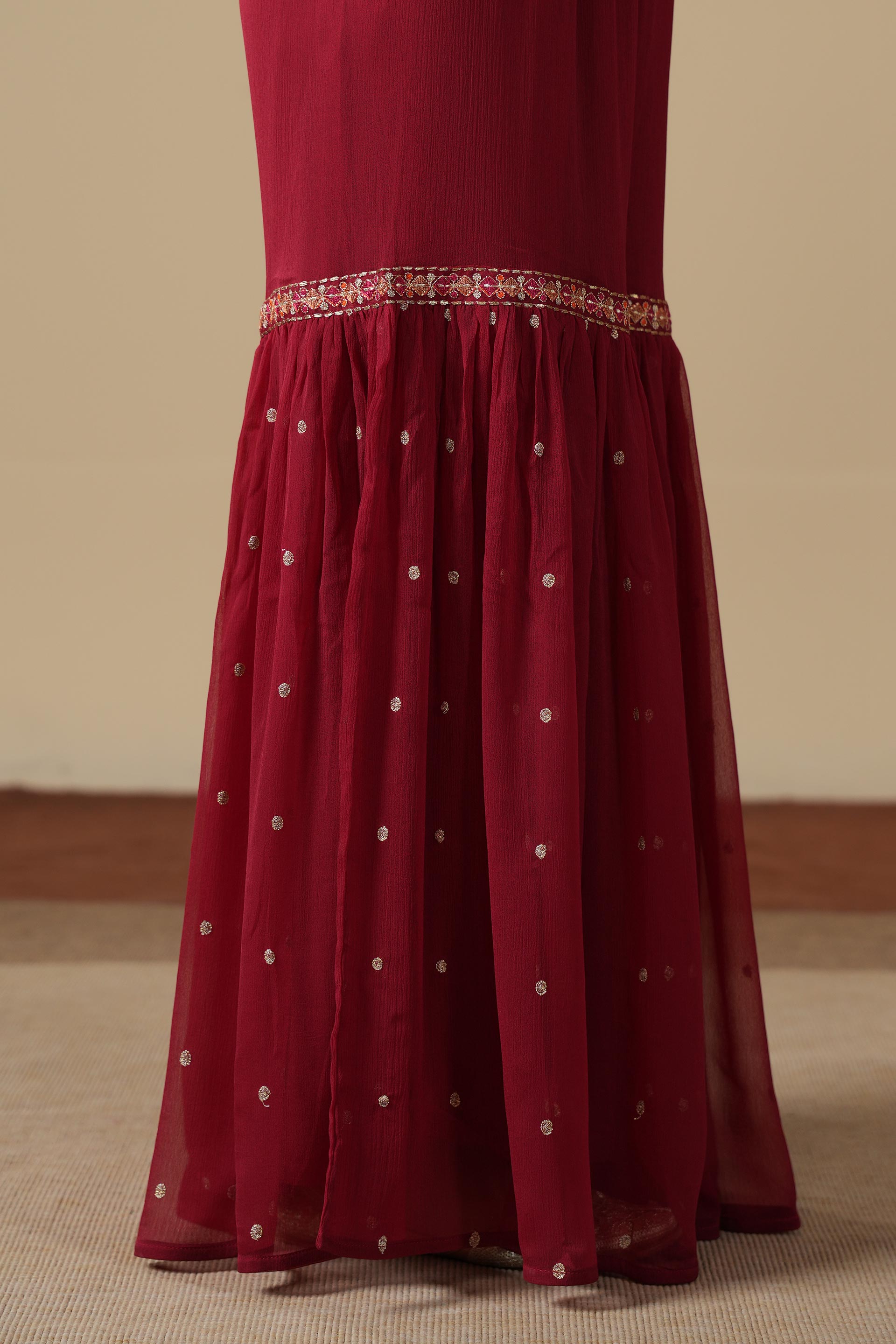 1 Piece Chiffon Gharara (FZ0930)