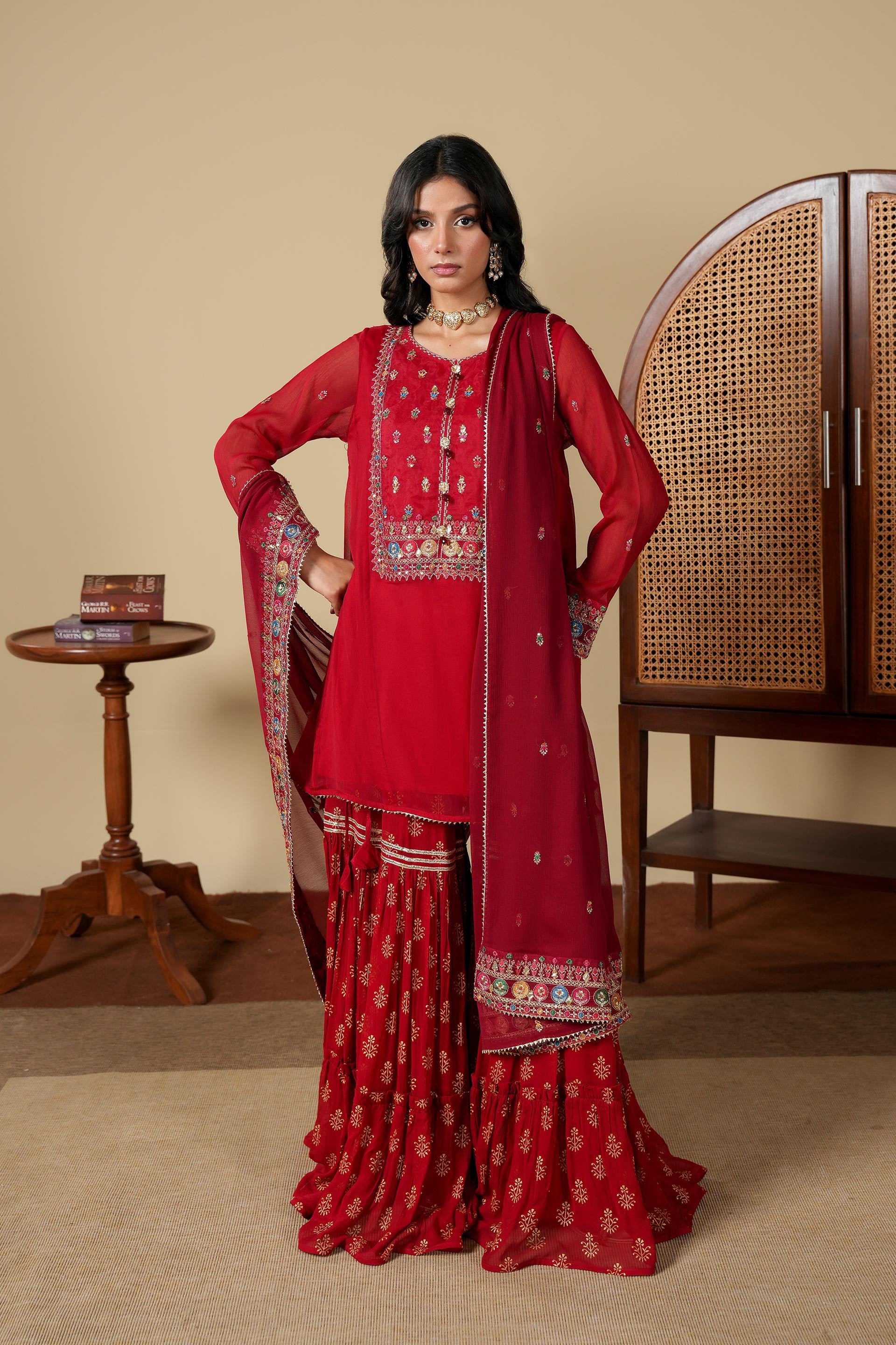 1 Piece Chiffon Dupatta (FZ0934)