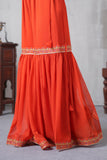 1 Piece Chiffon Gharara (FZ0936)