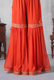 1 Piece Chiffon Gharara (FZ0936)