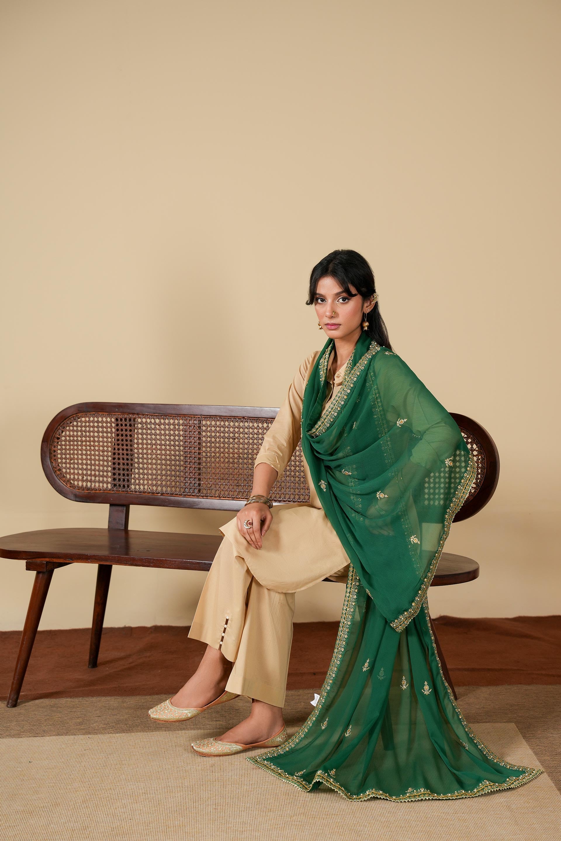 1 Piece Chiffon Dupatta (FZ0938)