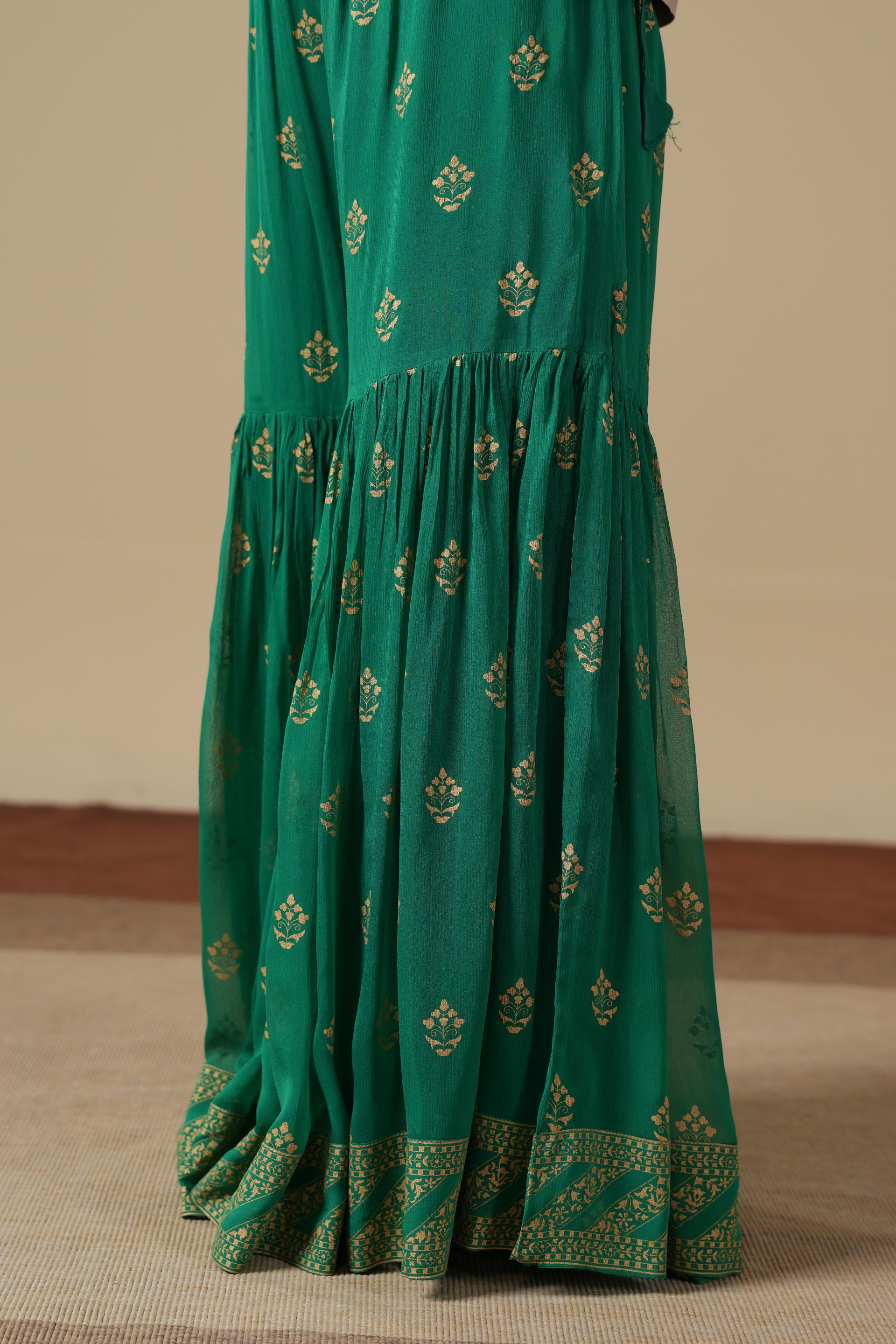 1 Piece Chiffon Gharara (FZ0942)