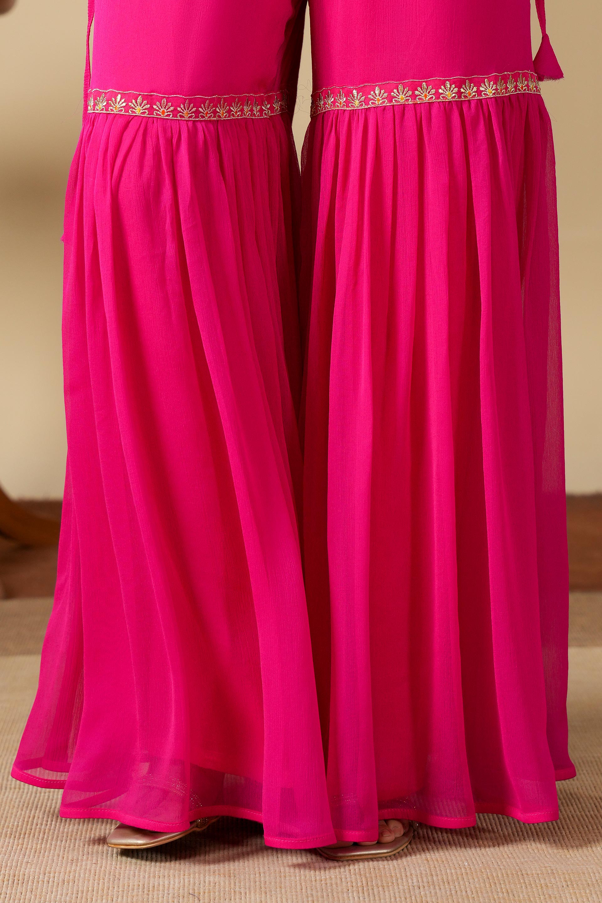 1 Piece Chiffon Gharara (FZ0943)