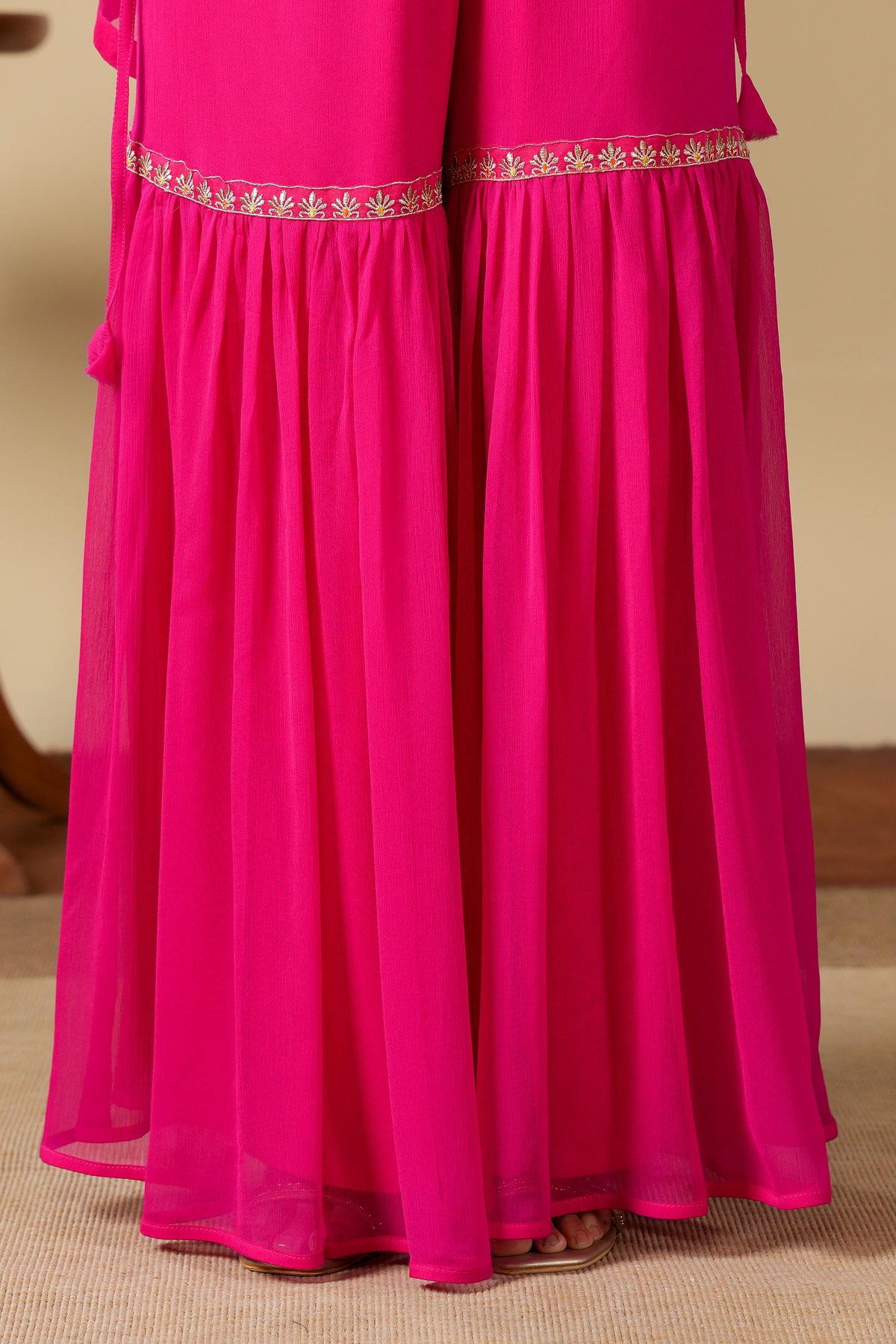 1 Piece Chiffon Gharara (FZ0943)