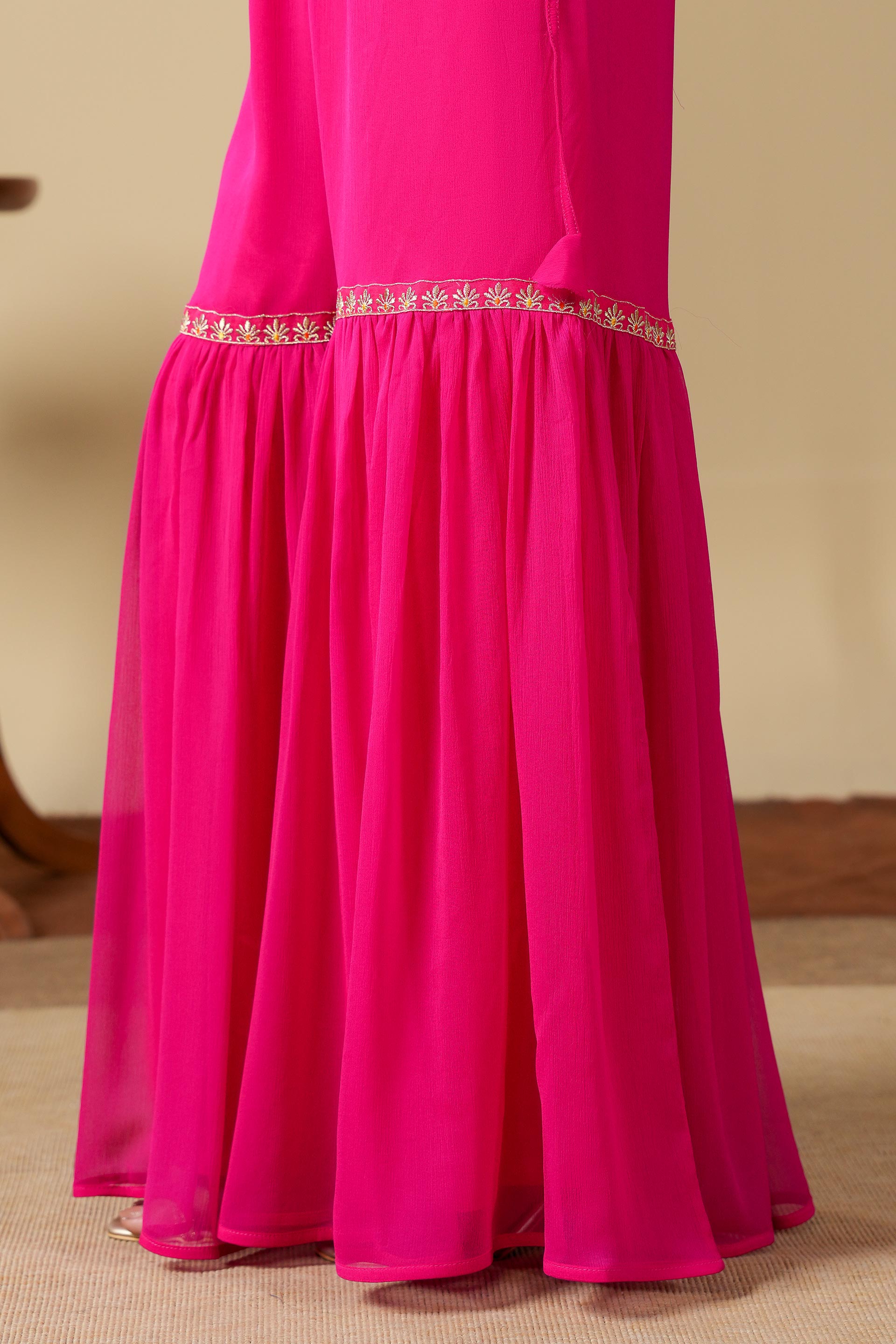 1 Piece Chiffon Gharara (FZ0943)