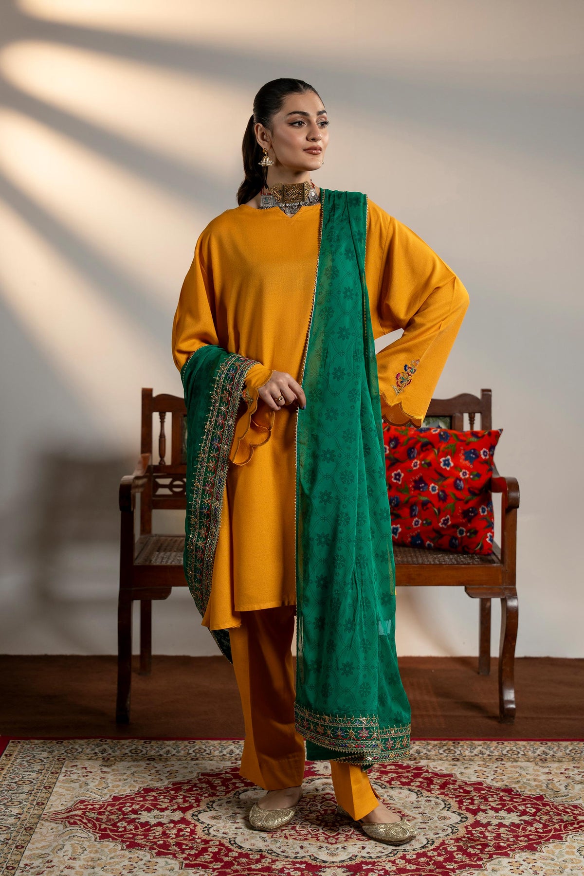 1 Piece Chiffon Dupatta (FZ0964)