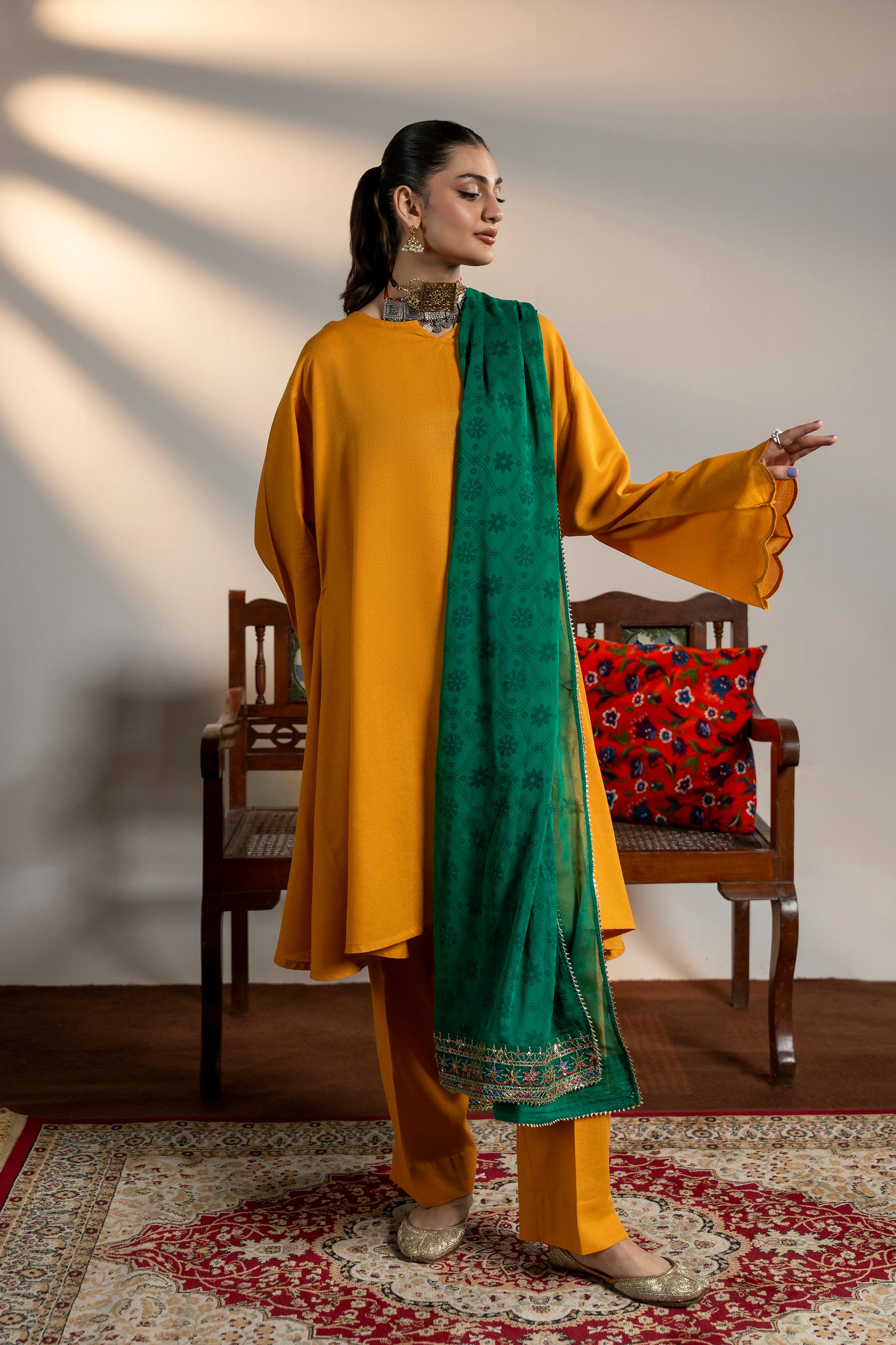 1 Piece Chiffon Dupatta (FZ0964)