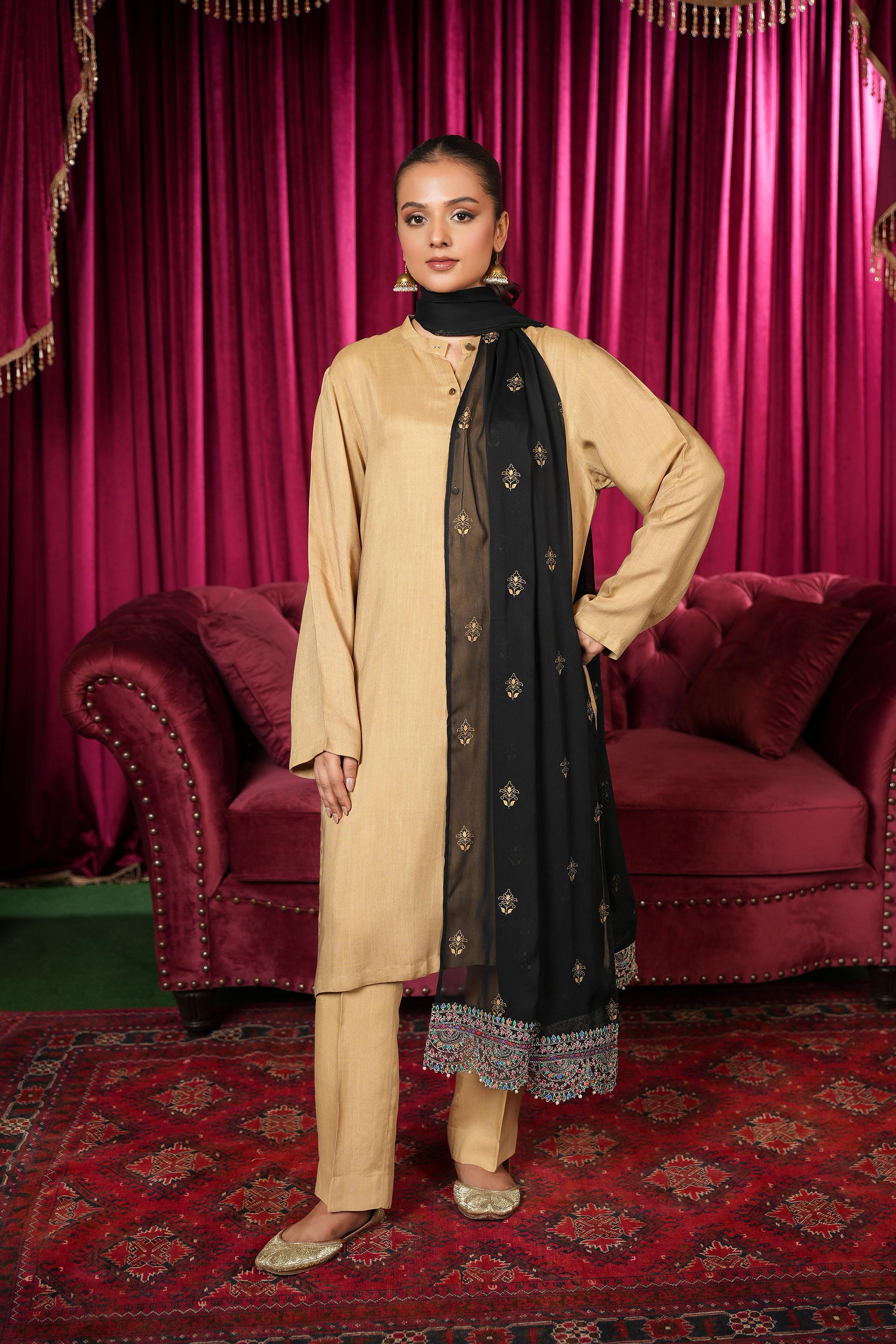 1 Piece Chiffon Dupatta (FZ0966)