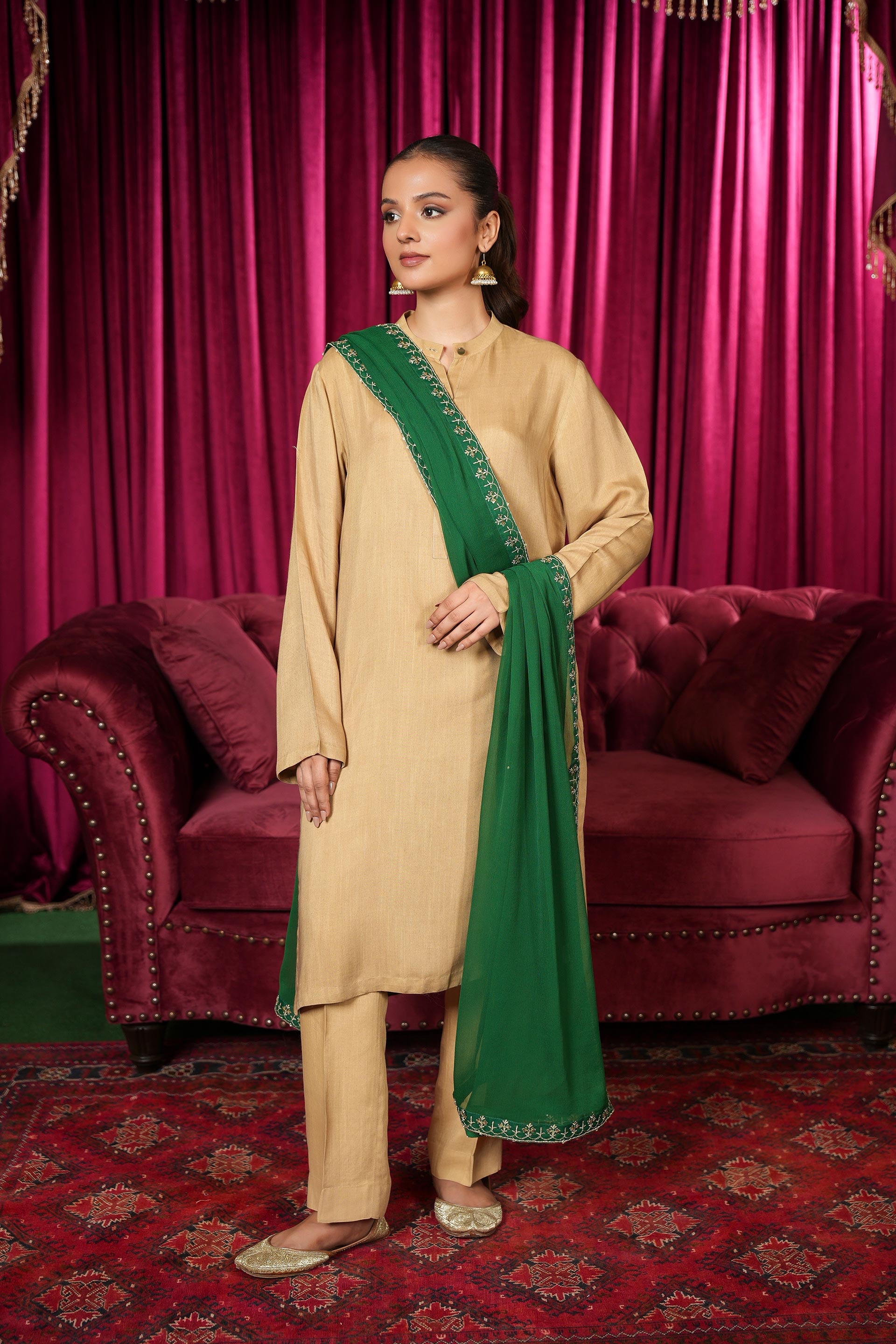 1 Piece Chiffon Dupatta (FZ0975)