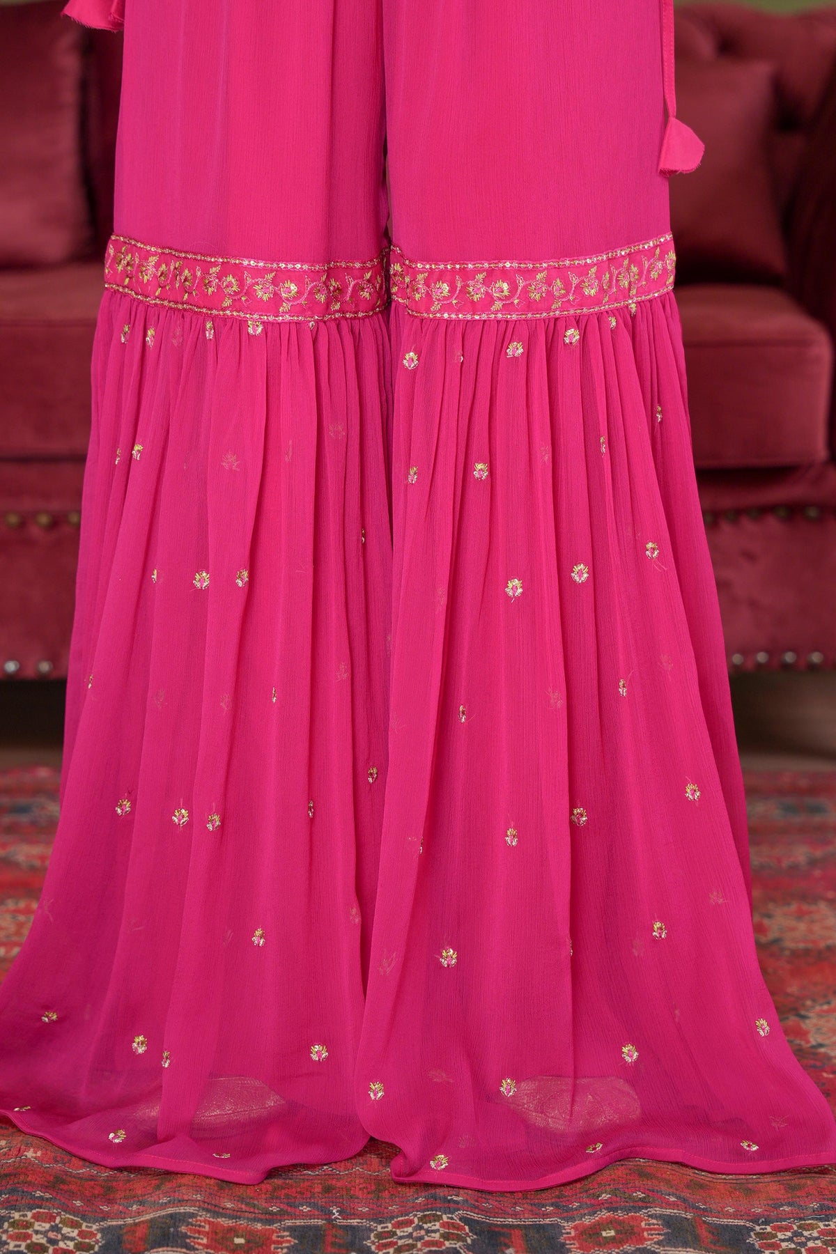 1 Piece Chiffon Gharara (FZ0994)